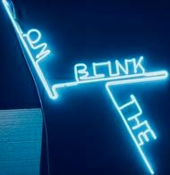 PARSE / On the Line / On the Blink — luminous tubing sentence diagrams by Annson Kenney